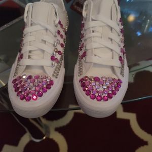 Bling sneakers Redqueenofdiamond bling